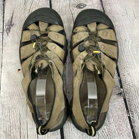 Keen Men\'s Newport H2 Hiking Sandals Brown Leather Waterproof Fisherman size 11 main image 10
